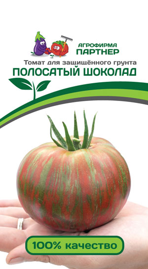 ТОМАТ ПОЛОСАТЫЙ ШОКОЛАД 5 шт. (Партнер)