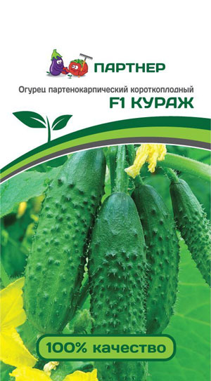 ОГУРЕЦ КУРАЖ F1 5 шт. (Партнер)