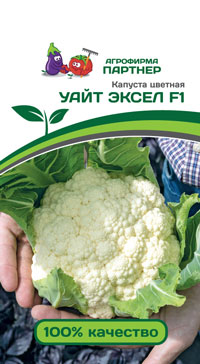 КАПУСТА ЦВЕТНАЯ УАЙТ ЭКСЕЛ F1 10 шт. (Партнер)