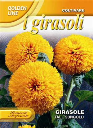 Подсолнечник декоративный Высокий Сангольд 3 г. (Проф)